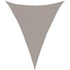 vidaXL Vela Parasole 160 g/m² Triangolare 4x5x5 m in HDPE, Vela ombreggiante, Ombra da Patio, tettoia ombreggiante, Vela da Giardino, tettoia