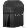 Druuzyl Copertura Barbecue da Esterno 67x77x110cm Coperture per Barbecue, Copri Barbecue da Esterno Impermeabile Telo Protettivo per Griglia per Barbecue Antistrappo e Resistenti ai Raggi UV
