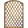 LASA HOME LASA Pannello Grigliato impregnatio in Legno di Pino Pesante Arco 90x90 cm - Cornice 3,5x3,5 cm