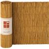 HOMEA Canniccio Arella in bambù per Esterno 100x300 cm, Stuoia di Copertura Frangivista e Frangivento per Giardino Balcone e Terrazzo, Recinzione Ombreggiante Schermo Privacy Decorativo