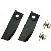 Vividcrate Lame Dritte Di Varie Specifiche For Tosaerba A Spinta Manuale HRJ216 GXV16 | [](2 SET MCB12.5X 4.5cm)