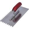 HELPMATE - Spatola dentata per intonaco 8x8 mm - 230x130 mm - Acciaio inox
