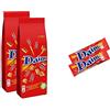 Marabou Daim trial pack, praline 2x200g, barrette 2x28g - caramello croccante alle mandorle avvolto nel miglior cioccolato al latte