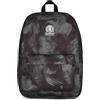 Invicta Zaino Ollie, Monoscomparto, Tasche Porta Borraccia, Tasca Porta PC, Scuola, Brushed Black, Bambini e Ragazzi, nero/grigio