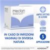 Meclon Soluzione Vaginale Rimedio Intimo, Candida 200 mg/10 ml + 1 g/130 ml 5 Flaconi + 5 Cannule