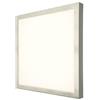Zarivy Plafoniera LED 36W 4000K, dimensioni 3.5x40x40 cm, design piatto in nichel. Offre 3060 lumen di illuminazione efficiente, ideale per qualsiasi ambiente moderno.
