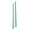 Cereria Di Giorgio - 6 Candele Coniche - Diametro 2,2 cm Altezza 40 cm - Colore Tiffany - Durata 14 ore - Standard per candelabro