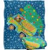 LOGOVISION Scooby Doo! Oh Christmas Tree Van Coperta super morbida al tatto setoso - 152 x 127 cm