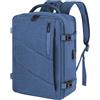 VOESLD Zaino Easyjet 45x36x20 Grigio Chiaro, Bagaglio a Mano Da Viaggio