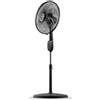 Generico Ventilatore a Piantana Silenzioso CFGQUIET 2.0 40 cm 9 Velocità 3 Modalità con Telecomando Oscillazione 90° Timer 8h Altezza Regolabile 140 cm 32W LED