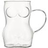 Generic Brocche di birra per gli uomini: bicchiere di birra a forma di corpo per le donne | tazze uniche per bere da pub, tazze multiuso per bevande, boccale di birra incisa perfetta per birra, alcol