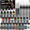 X ARTY HUB Kit di Colori per Modellismoper, Pennello e Aerografo