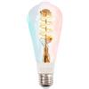 PpAaJK Lampadine LED Tuya Smart WiFi RGB 16 Milioni di Colori, Dimmerabili 2700K-6500K Compatibili con/Home