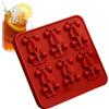 Generic Stampo per ghiaccio in silicone - Vassoi per ghiaccio in silicone 6 per griglia | Riutilizzabile Easy Release Cube Maker Kitchen Gadgets Race Car Shape For Borbon Vino Whisky Cocktail Succo di