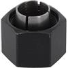 EfforPrac Mandrino pinza multi-formato con dado di bloccaggio, hardware di ricambio preciso per router per la lavorazione del legno serie DW (12,7 mm)