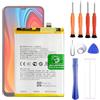 VUXYIT BLP729 - Batteria di ricambio compatibile con Realme C3, Realme C21Y, Realme C21, Realme 5 e Realme C11, con kit di attrezzi di riparazione