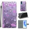 KENHONER Custodia per Honor 90 Lite 5G, fiore