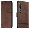 Bravoday Cover per Xiaomi Mi 10 5G / Xiaomi Mi 10Pro 5G, Flip Custodia in Pelle PU Portafoglio Custodia per Xiaomi Mi 10 5G / Xiaomi Mi 10Pro 5G, con Slot per Schede, Marrone