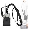 HYSHIKRA Custodia universale in nylon per radio, custodia per walkie-talkie | con tracolla per radio ricetrasmittenti Baofeng UV5R Quansheng UVK5 Retevis Kenwood Motorola Yaesu Icom
