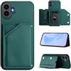 EasyShow Custodia per Nothing CMF Phone 1, custodia a portafoglio con tasche per carte di credito in pelle PU, custodia con supporto per cinturino da polso, Cover per Nothing CMF Phone 1