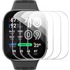 FDHYFGDY 3 pezzi Pellicola Protettiva per Amazfit Bip Max 50 mm, Vetro Temperato HD [resistente ai graffi + copertura completa], Compatibile con Amazfit Bip Max Anti-bolla