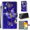 KENHONER Custodia per Samsung Galaxy A33 5G, Farfalla | Portafoglio Pelle PU, Magnetica, Resistente Agli Urti, Scomparto Carte Credito, Pieghevole, Flip Libro, Motivo