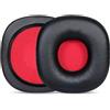 Generic Cuscinetti auricolari di ricambio per Sony NWZ-WH303 e NWZ-WH505, in pelle PU con cuscinetti in schiuma morbida per cuffie over-ear, nero e bianco (nero) piacevole elaborato