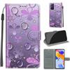 KENHONER Custodia per Xiaomi Redmi Note 11 Pro 4G/5G, fiore