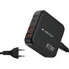 N NEWTOP Caricabatterie CM33 da Rete Muro 67W 5A con 2 USB e 2 Type-C POWERDELIVERY PD Quick Charge 3.0 Ricarica Veloce Rapida Compatibile per Samsung Xiaomi Oppo Asus Honor Tablet Notebook Laptop