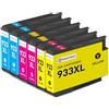 SINOPRINT 932XL 933XL - Cartucce d'inchiostro per HP Officejet 6600, compatibile con HP Officejet 6700 per HP Officejet 7110 7510 7610 7612 6100 (2 ciano, 2 magenta, 2 giallo)
