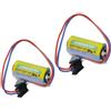 Generisch Trconelectron ER17330 V PLC 3,6 V, 1700 mAh, batteria di ricambio compatibile con A6BAT ER17330 V PLC (2 pezzi)