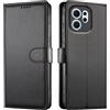 JUNETOP Cover per OPPO Reno 14 F 5G/Reno 14 FS 5G, Custodia Nero