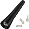 Bkemkri Antenna Auto Corta Universale, 6.5cm Mini Antenna Radio Auto Tetto Antenna, Accesso FM/AM con Adattatori M5 M6 M4, Impermeabile Antenna Universale per Auto per Tutti i Veicoli