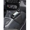 KUDA 082405 - Console telefonica in Similpelle, per Renault Clio IV dal 2013, Colore: Nero