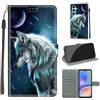 KENHONER Custodia per Samsung Galaxy A05s, Lupo