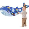 AIYAPLAY Montessori Busy Board in Legno per Bambini da 2 Anni a Tema Balena, Blu