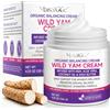 OEDPMFYL Crema di Igname Selvatico e Dong Quai 120G, Crema Naturale per Equilibrio Ormonale Femminile, Supporto Menopausa e Benessere Donna, Idratante Nutriente con Estratti Botanici per Pelle Morbida