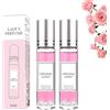 Generico Profumo Feromoni per Donna - Profumo Donna 20ml,Pheromone Perfume, Roll-on Profumi per Attirare Gli Uomini per Fragranza Duratura (2PCS)