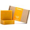 AROMISTA Sapone naturale fatto a mano, 2 x 120 g (sapone curcuma e acido cogico)