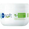 Nivea Soft, crema idratante rinfrescante, crema leggera con vitamina E e olio di jojoba naturale al 100%, crema per la pelle ad assorbimento rapido (375 ml)