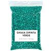 Landare Sassolini Colorati Verde 1,8Kg - Sassolini Decorativi per Vasi - Sassi Decorativi per Vasi - Pietre Colorate - Pietre Decorative - Pietre Colorate per Decorazioni (6-9 mm) (Verde)