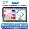 StarTech Autoradio Android per VW Golf 5/6, Passat, Jetta, T5, Polo, Touran, Seat, Skoda - 2-DIN - Touchscreen da 23 cm - Processore octa-core - 4 GB di RAM + 64 GB di ROM - GPS - 1024×600 - Giallo