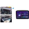 OEM CarPlay, lettore multimediale, sistema di navigazione, compatibile con Fiat Ducato / Peugeot Boxer / Citroen Jumper (X250) dal 2006 al 2014, ventola di raffreddamento integrata, navigazione GPS Android, modello V1 Pro (2GB-64GB) - B