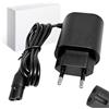 FinalCool 12V 0.4A Caricabatterie per Braun Rasoio Elettrico Serie 9/8/7/6/5/3/1, 1.5M Cavo di Ricarica per Epilatori Braun, Cavo di Alimentazione