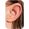 BodyBonita 16G Argento Septum Piercing Acciaio Chirurgico 316L CZ Nostril Piercing Naso Cerchio Helix Orecchino Trago Naso Cerchio Daith Cartilagine Setto Rook Piercing Naso Anello 8mm Lustrous Beam