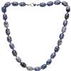Treasure Bay Collana da donna fatta a mano, 10 x 16 mm, con pietre preziose naturali e perline per donne e ragazze