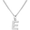 GD GOOD.designs EST. 2015 Catena con lettere in argento - collara da donna delicata sulla pelle (ciondolo A-Z) I Collana di lettere in argento