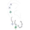 BodyBonita Dainty Orecchini Donna - Set Orecchini Donna Pendenti per Cartilagine in Argento Sterling Ipoallergenici Piccoli Huggie Set Piercing