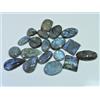 353Cts. Lotto 19 pezzi pietre preziose sfuse cabochon mix intaglio...