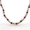 Honora Nwot Honora 8mm Originale Frshwtr Multi-Chocolate Colorato ad Anelli Perla 18 "